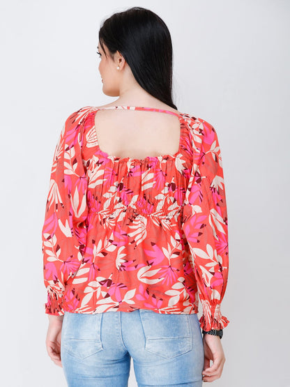 SCORPIUS printed top