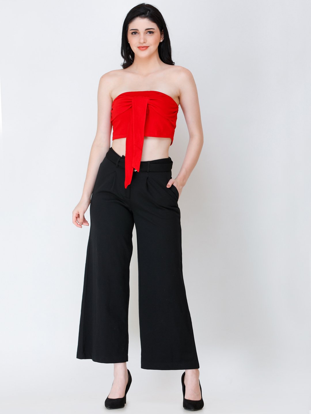 SCORPIUS Red knot tube top