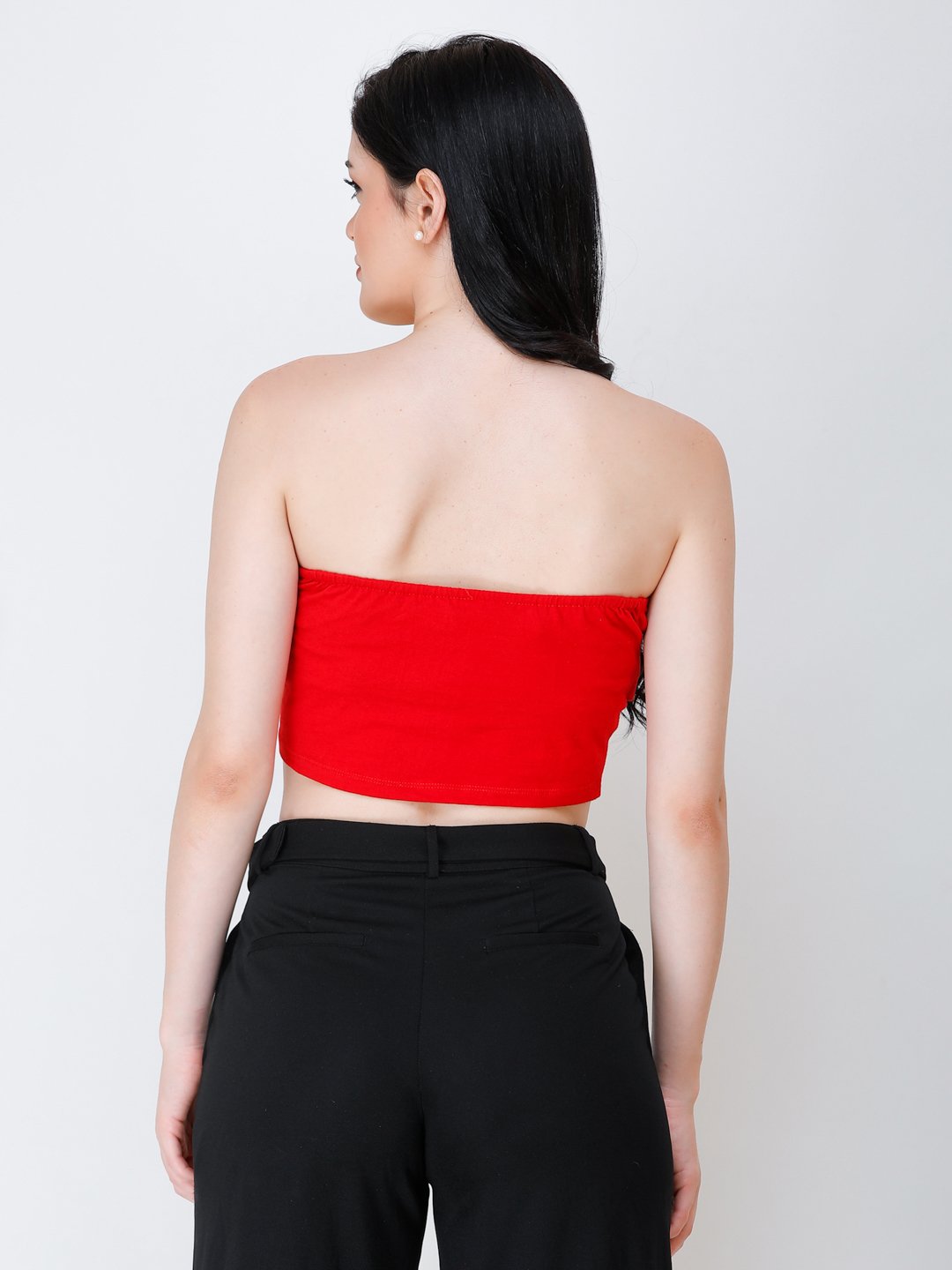 SCORPIUS Red knot tube top