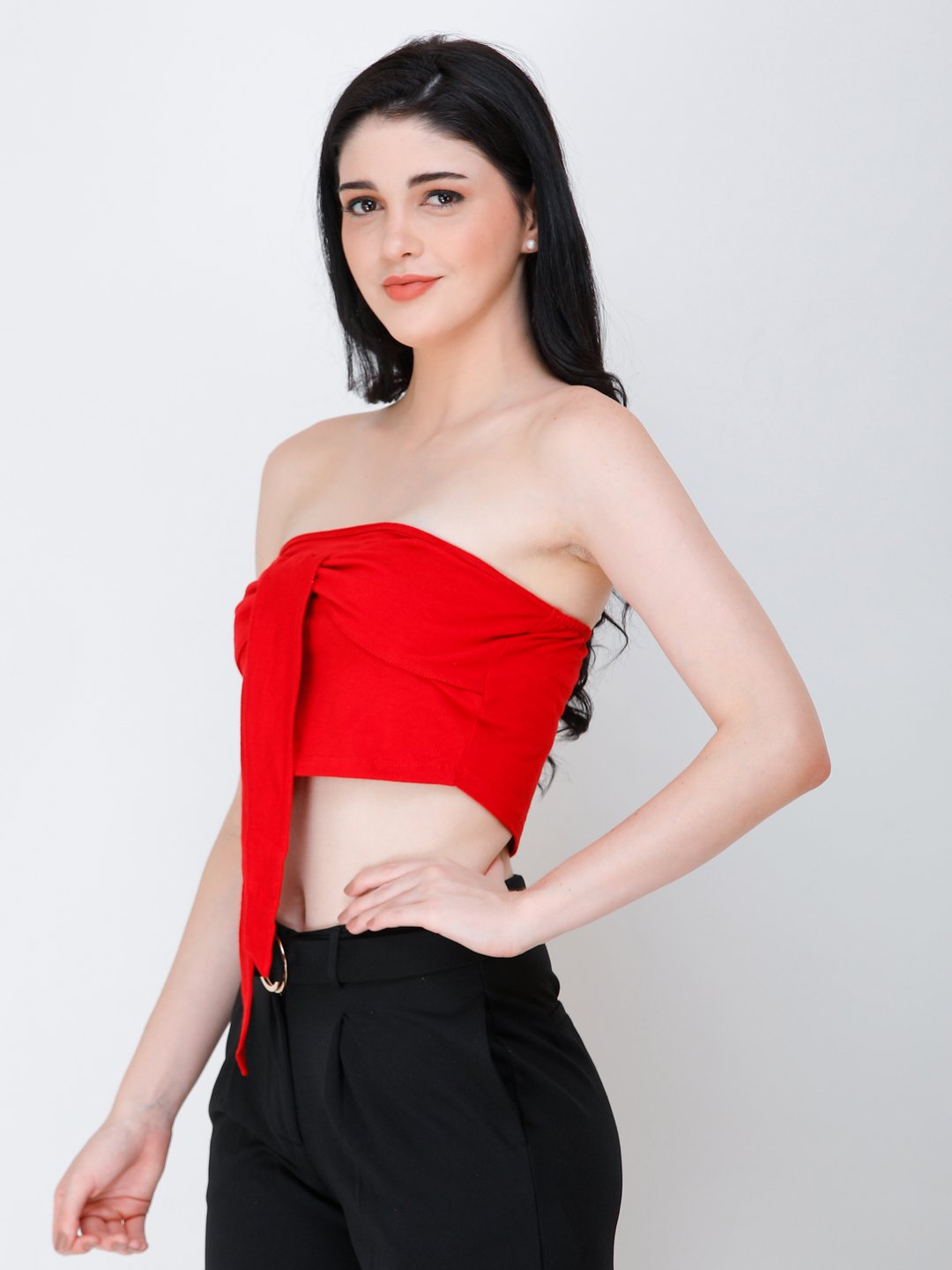 SCORPIUS Red knot tube top