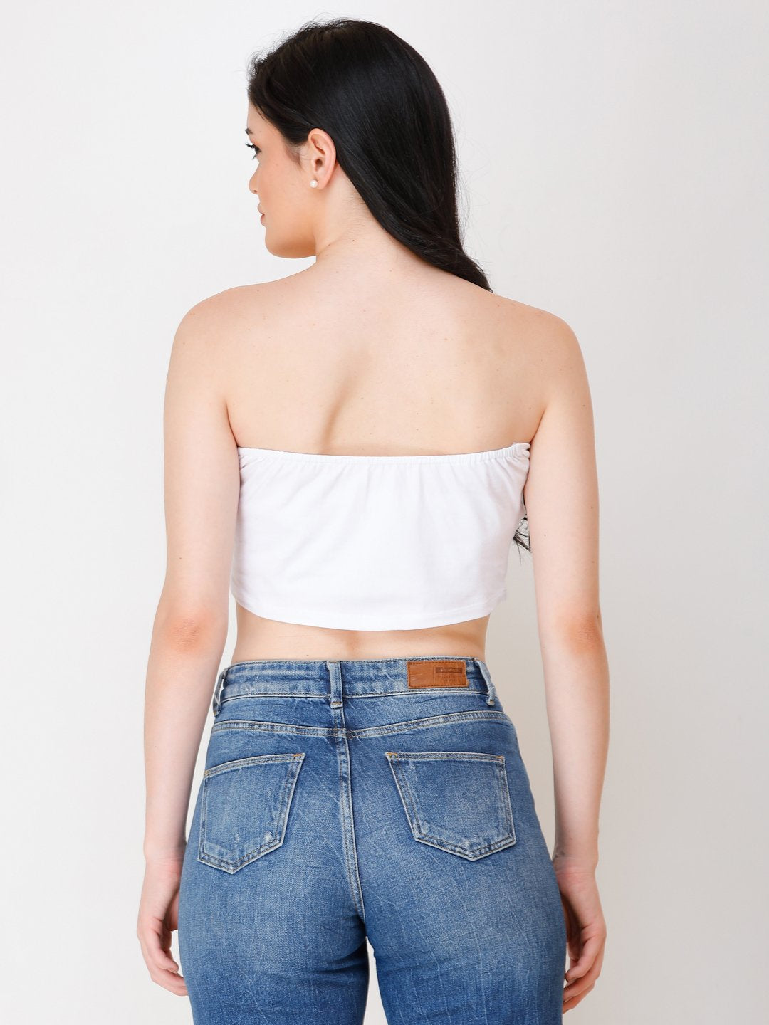 SCORPIUS White knot tube top