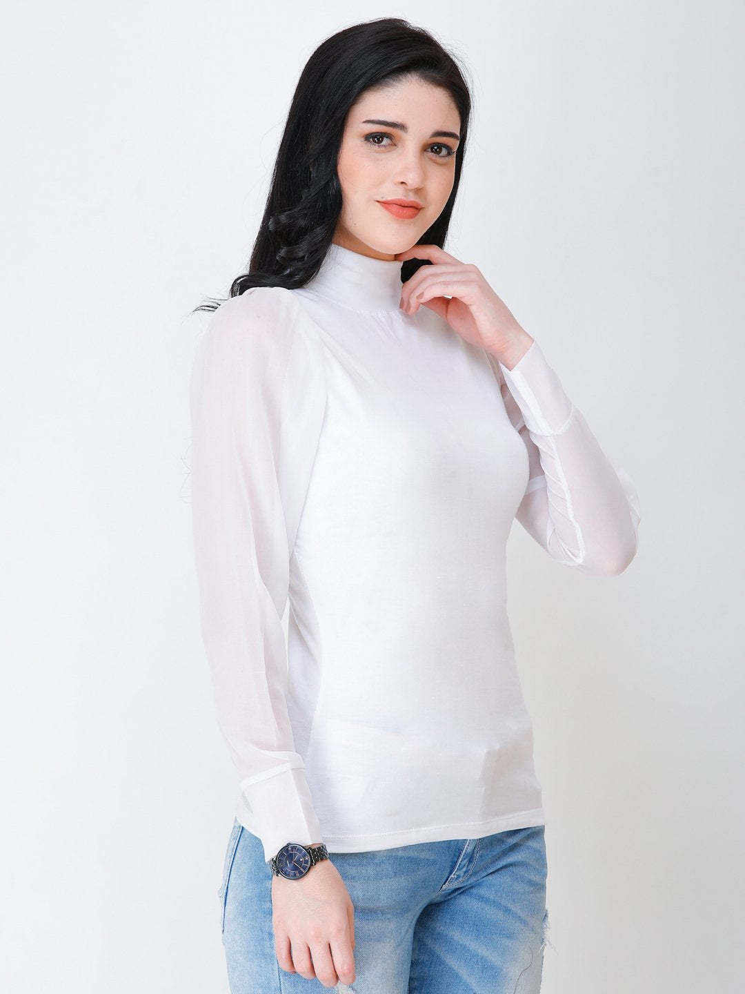 SCORPIUS White regular top