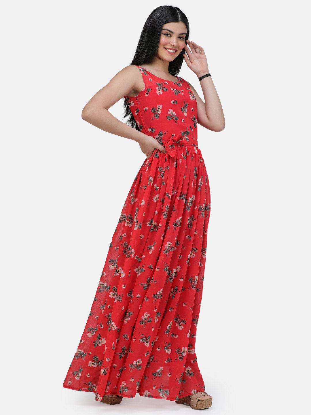SCORPIUS Red printed cutsleeve