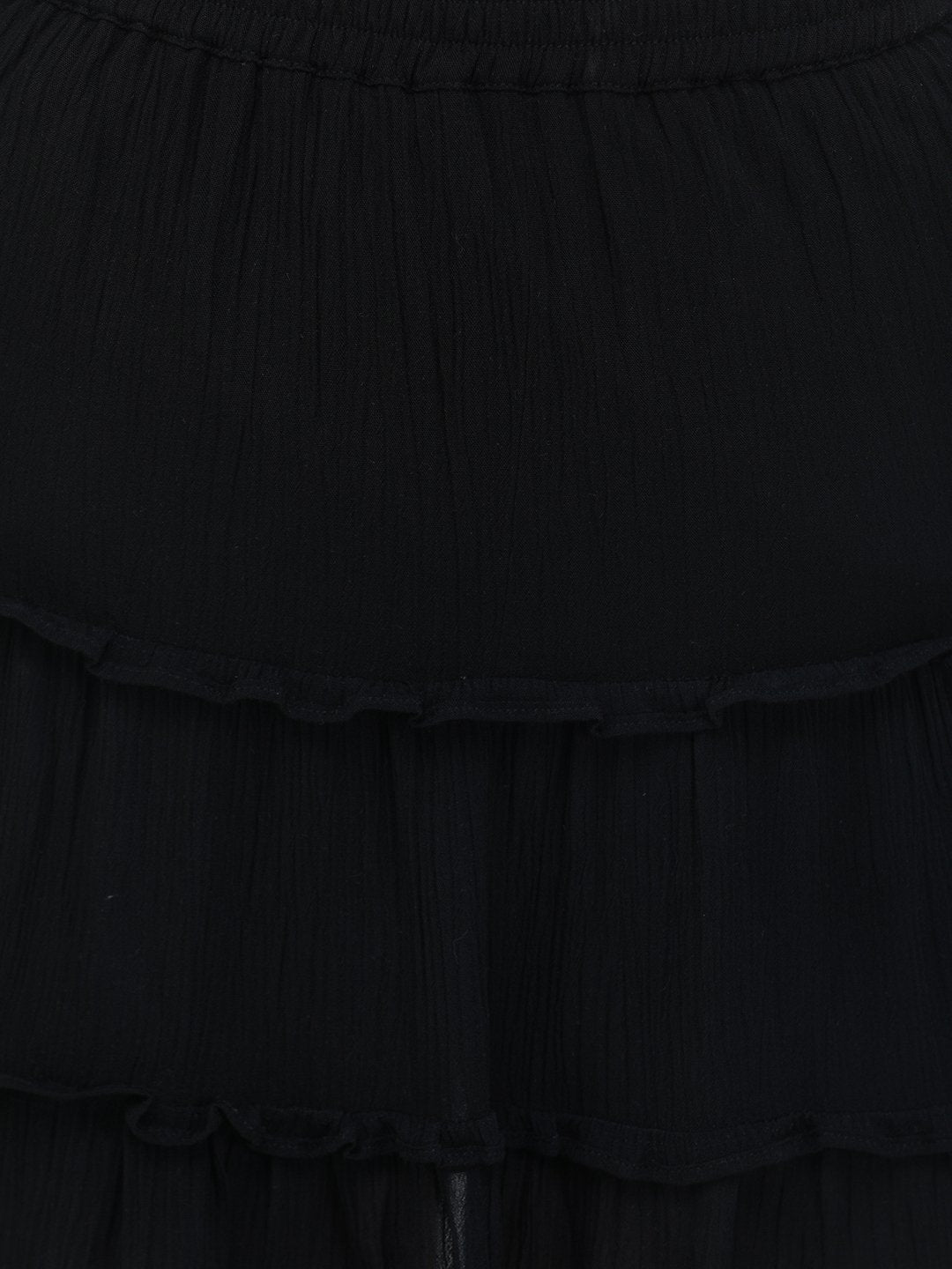 SCORPIUS Black Short skirt