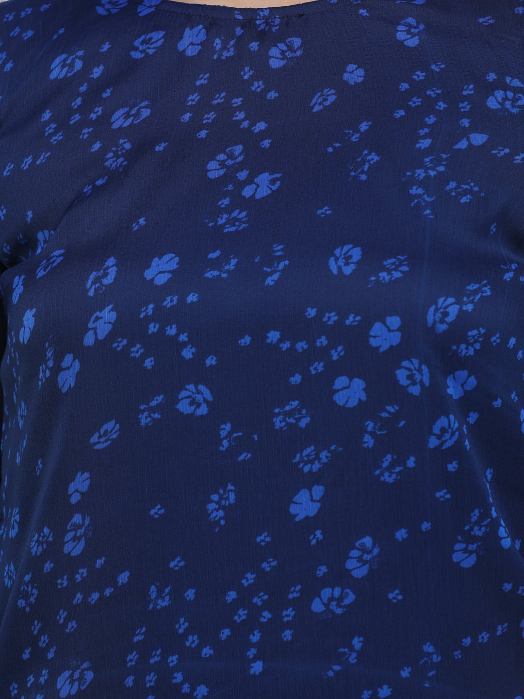 SCORPIUS PRINTED NAVY TOP