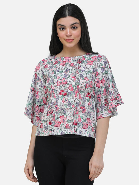 SCORPIUS FLORAL REGULAR TOP