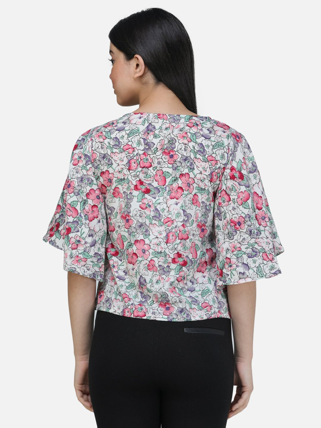 SCORPIUS FLORAL REGULAR TOP