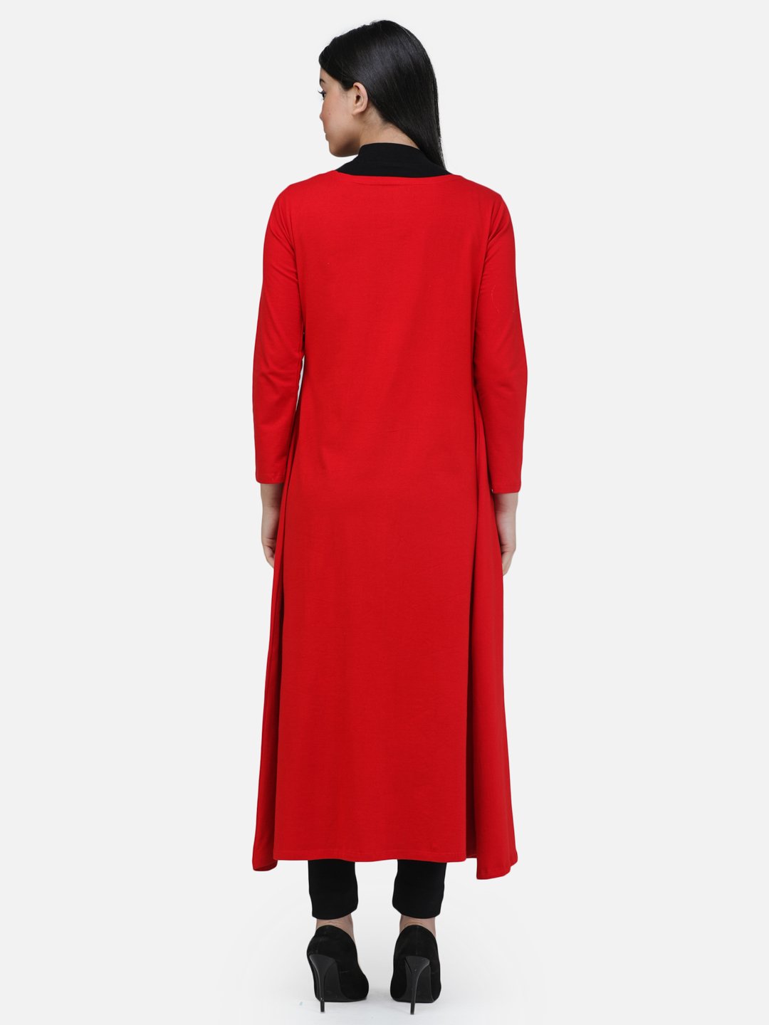 SCORPIUS RED SOLID LONG SHRUG