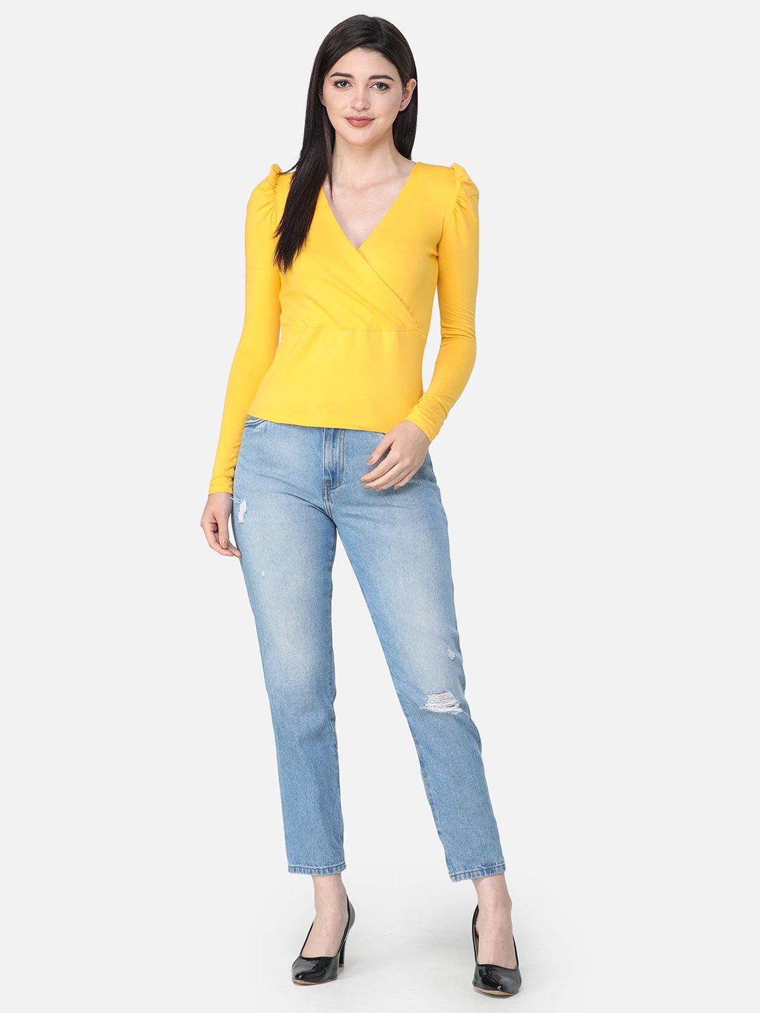 SCORPIUS SOLID YELLOW TOP