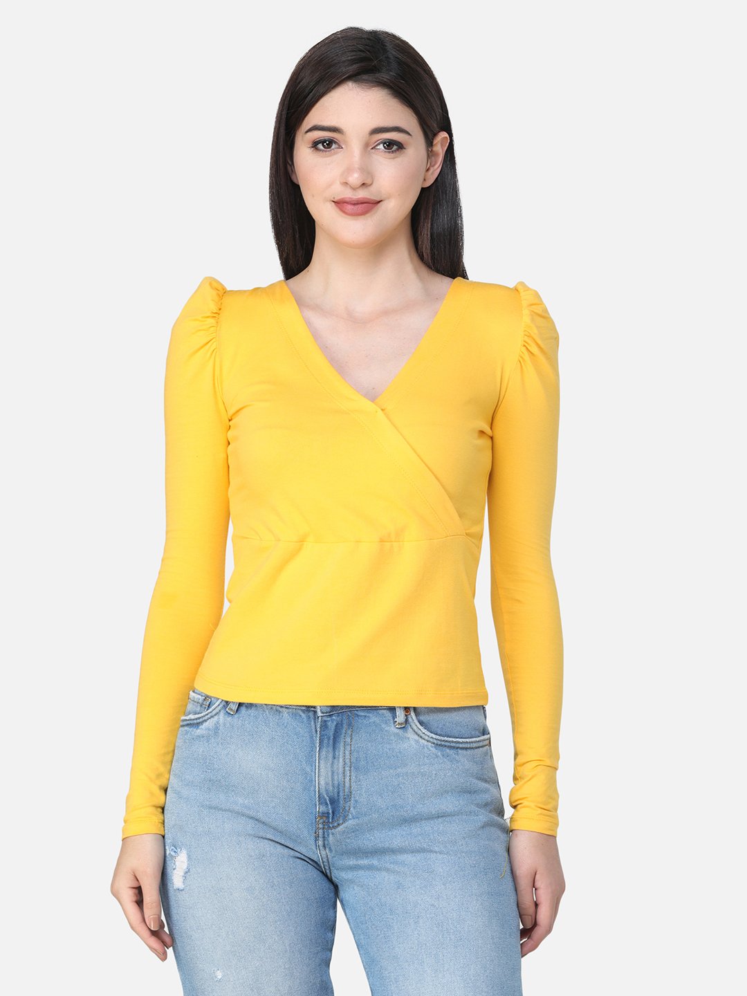 SCORPIUS SOLID YELLOW TOP