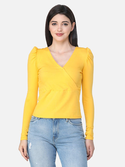 SCORPIUS SOLID YELLOW TOP