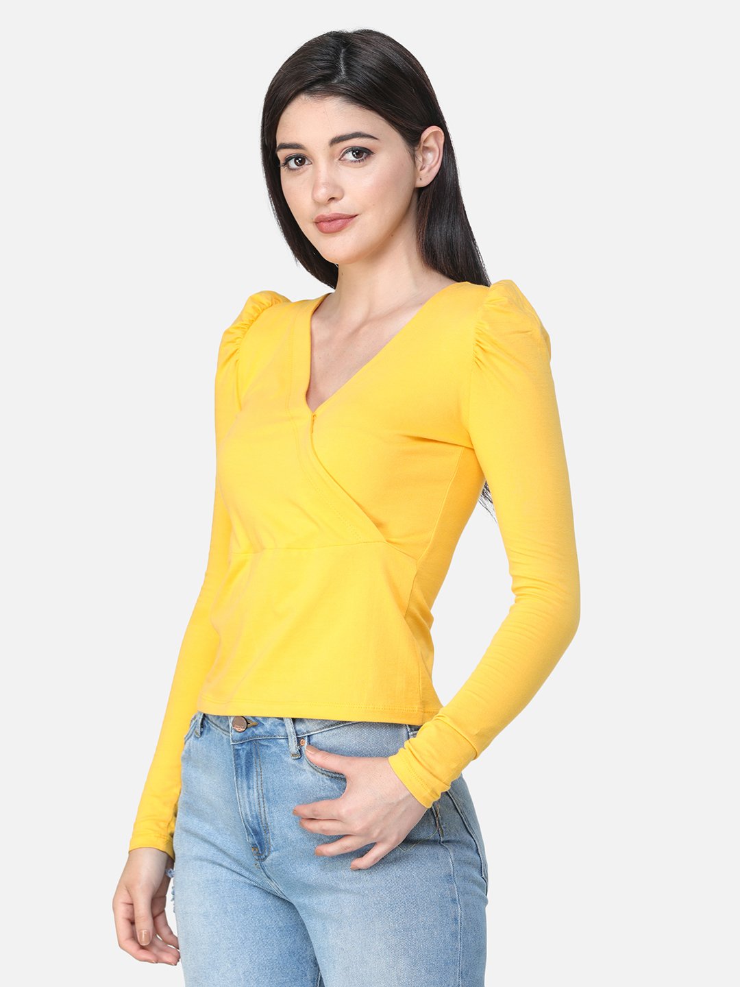 SCORPIUS SOLID YELLOW TOP