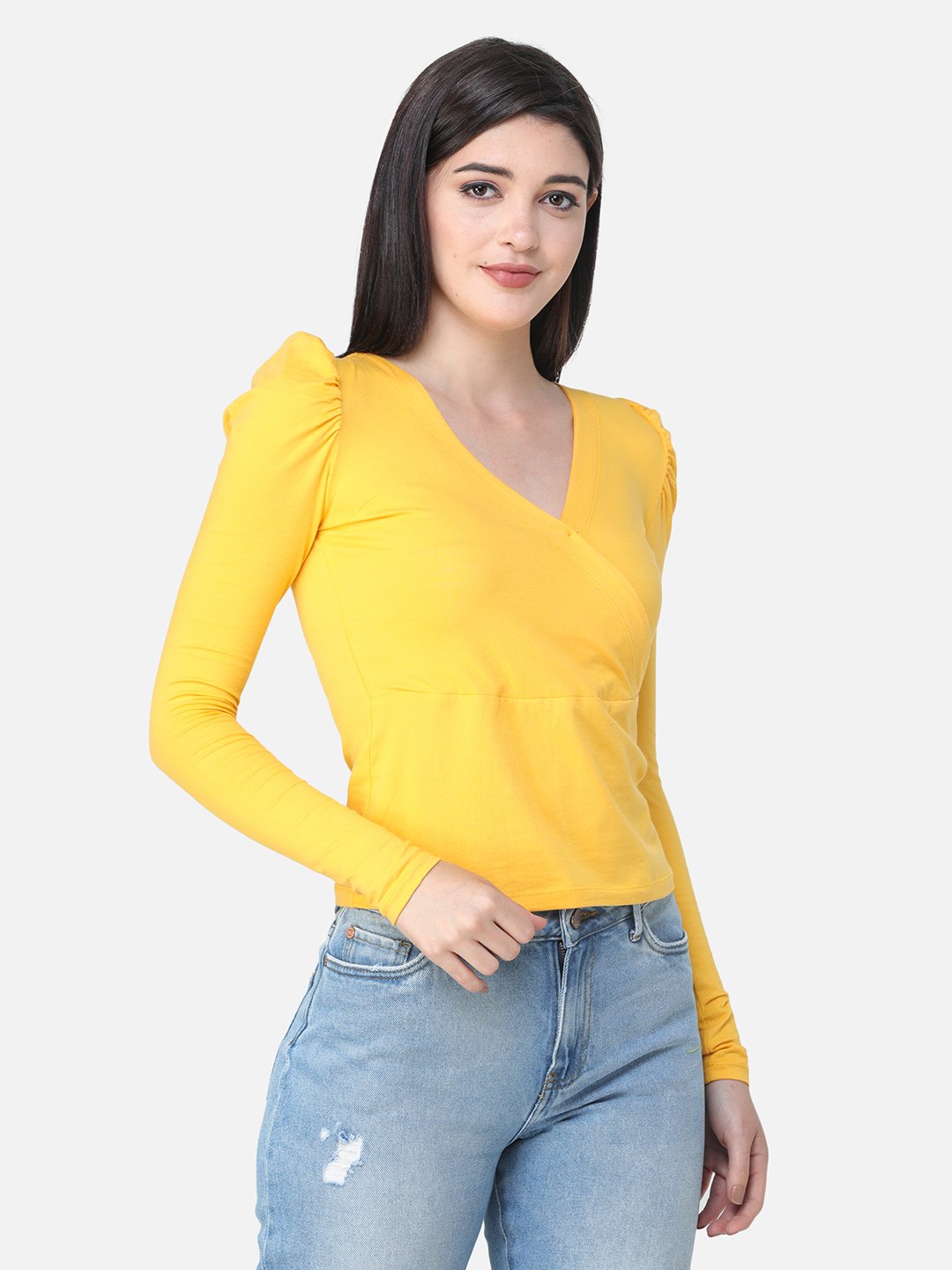 SCORPIUS SOLID YELLOW TOP