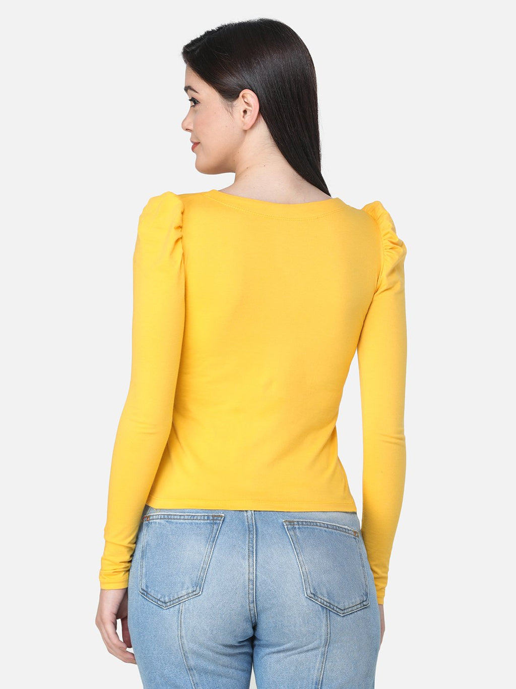 SCORPIUS SOLID YELLOW TOP