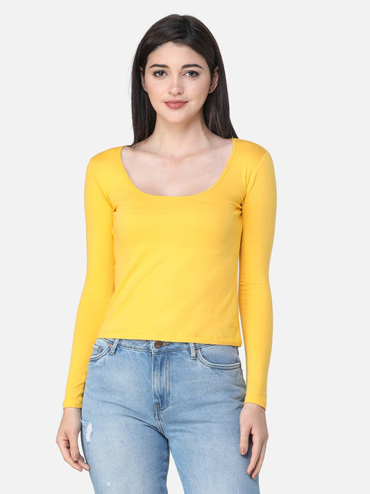 SCORPIUS SOLID YELLOW TOP