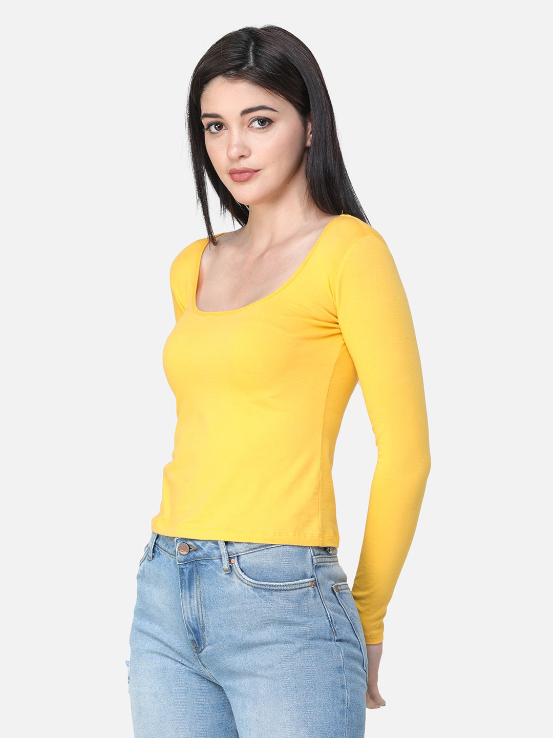 SCORPIUS SOLID YELLOW TOP