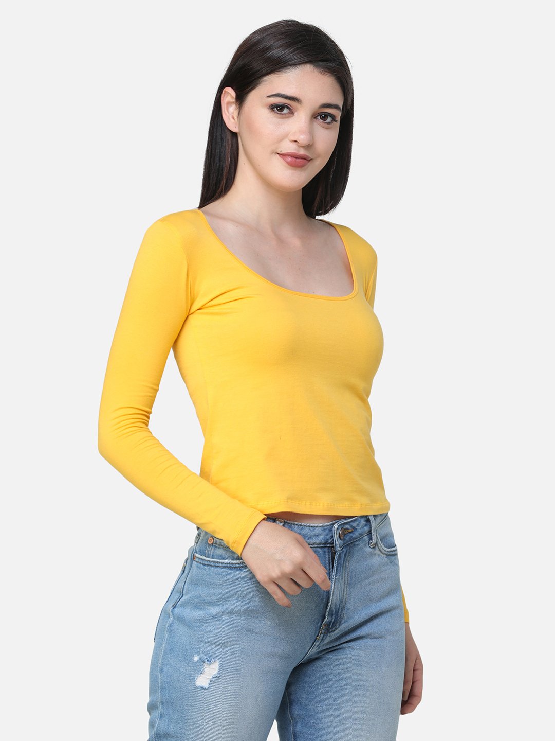 SCORPIUS SOLID YELLOW TOP