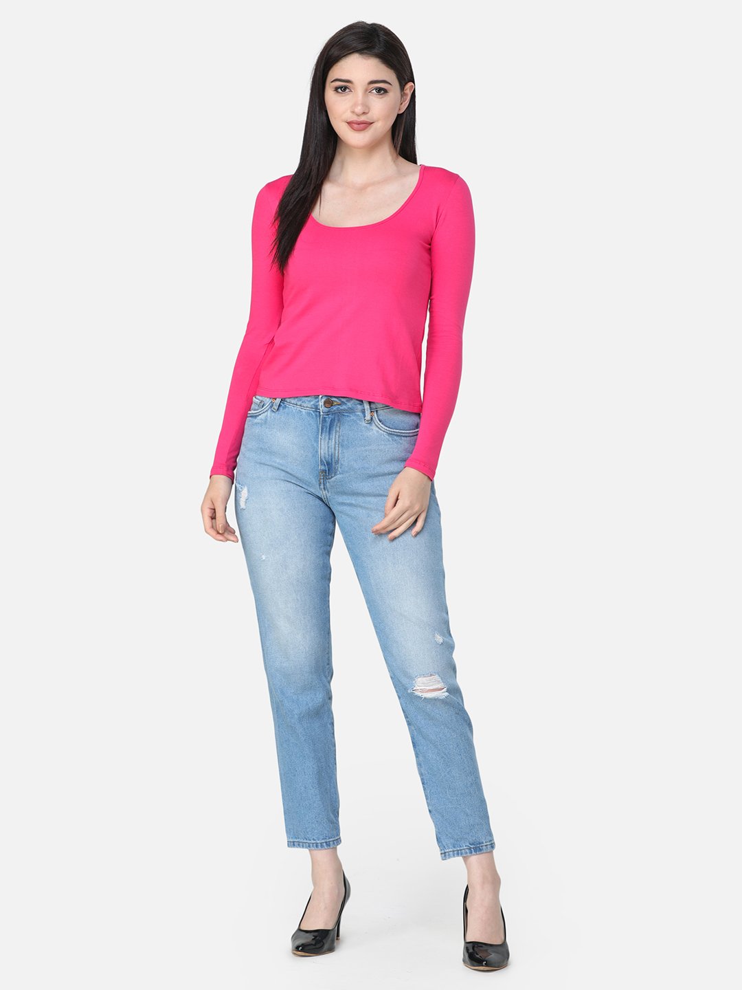 SCORPIUS SOLID PINK TOP