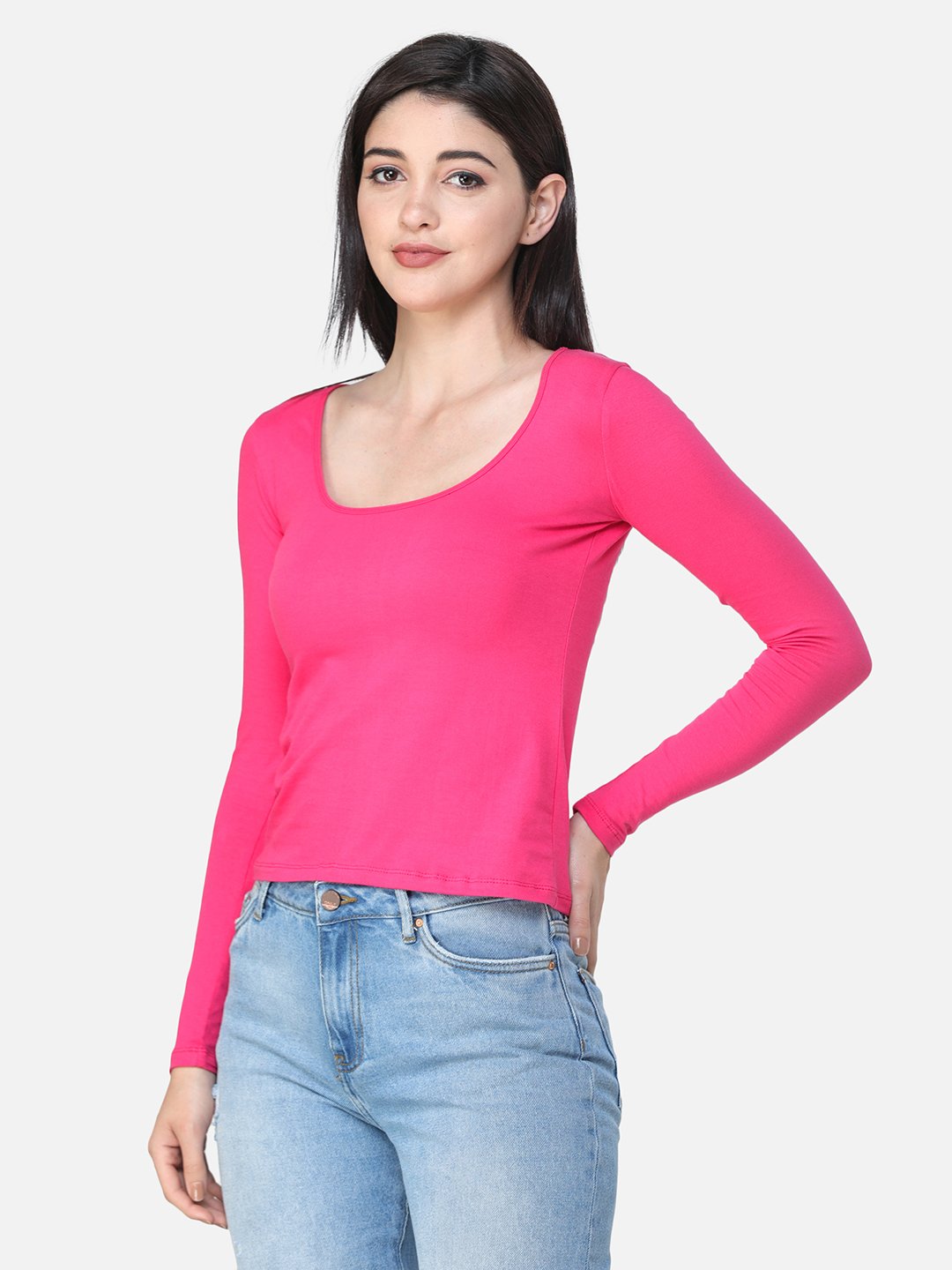 SCORPIUS SOLID PINK TOP