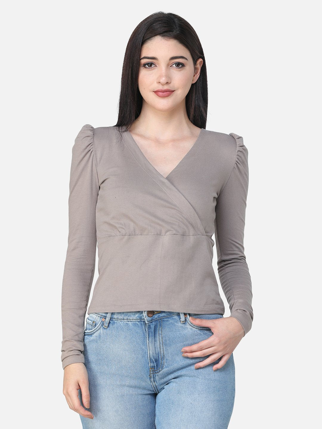 SCORPIUS SOLID BEIGE TOP