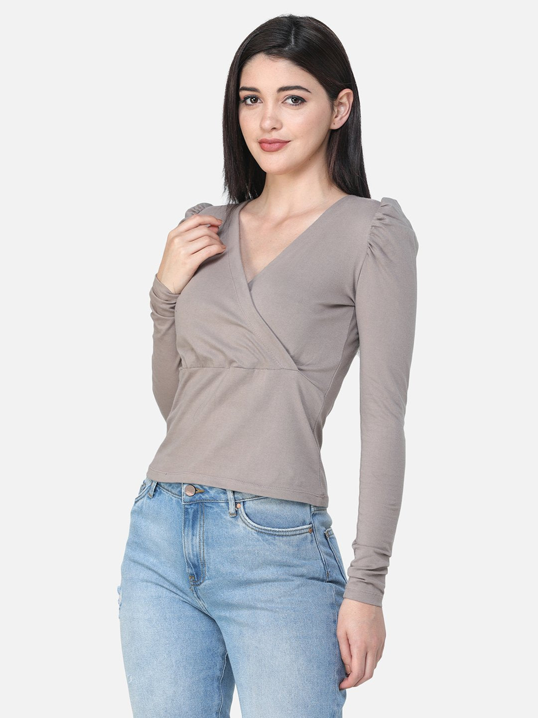 SCORPIUS SOLID BEIGE TOP