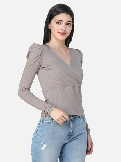 SCORPIUS SOLID BEIGE TOP