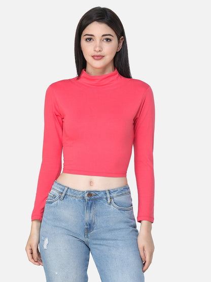 SCORPIUS SOLID CORAL TOP
