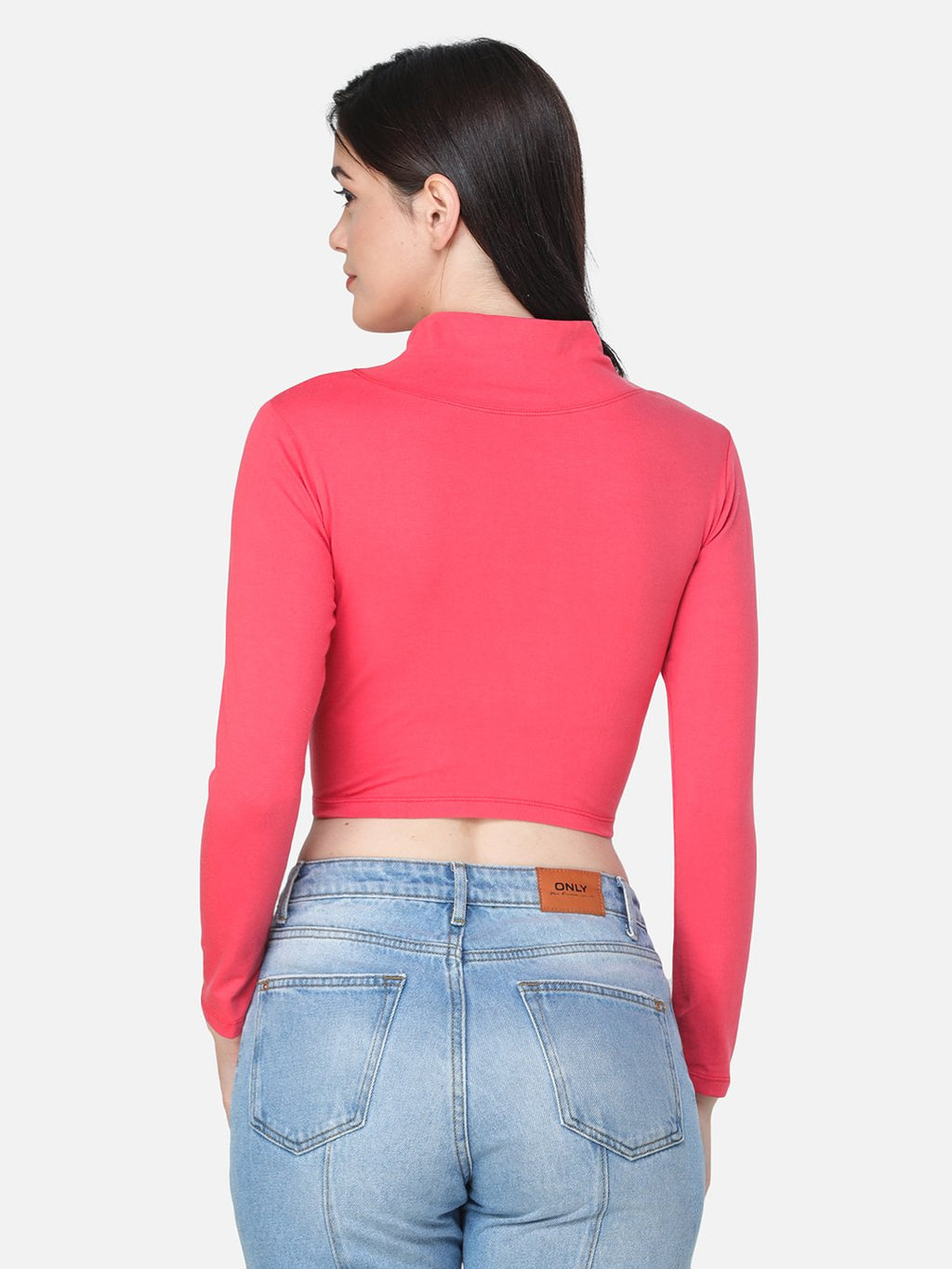 SCORPIUS SOLID CORAL TOP