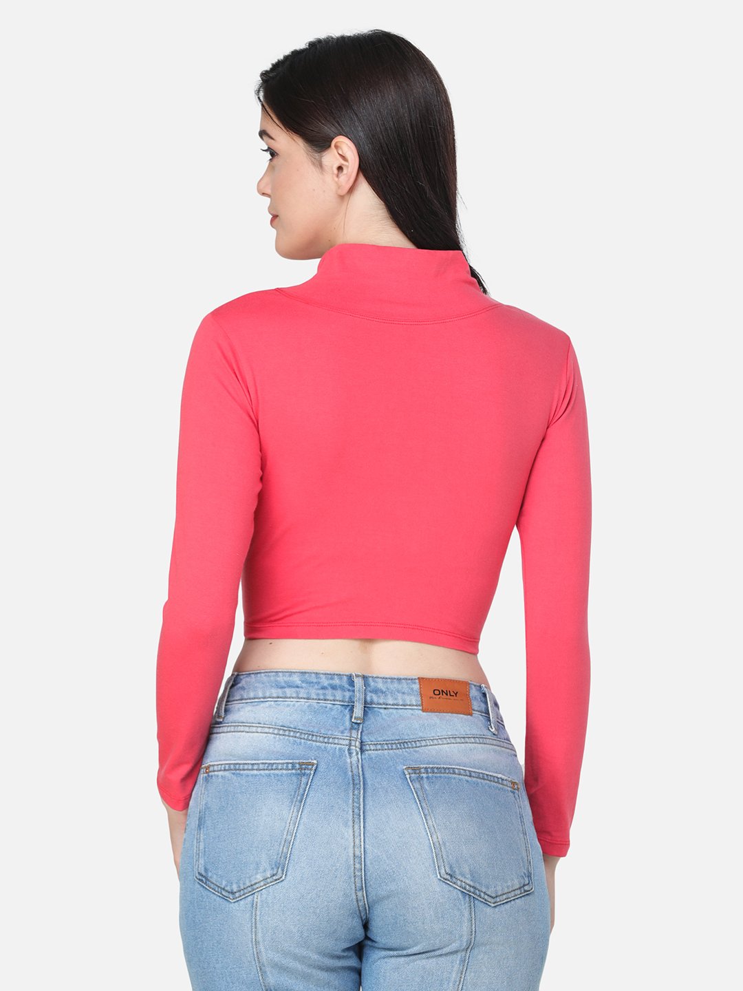 SCORPIUS SOLID CORAL TOP