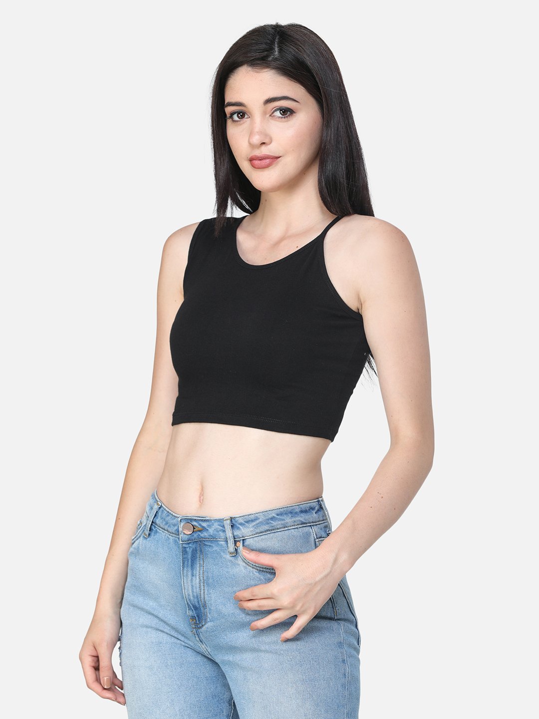 SCORPIUS SOLID BLACK TOP
