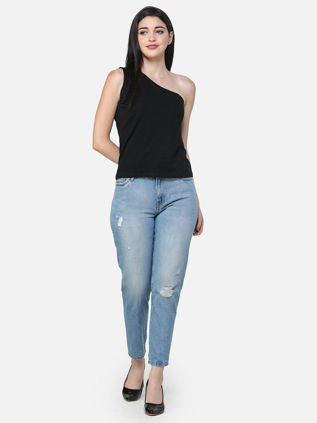 SCORPIUS SOLID BLACK TOP