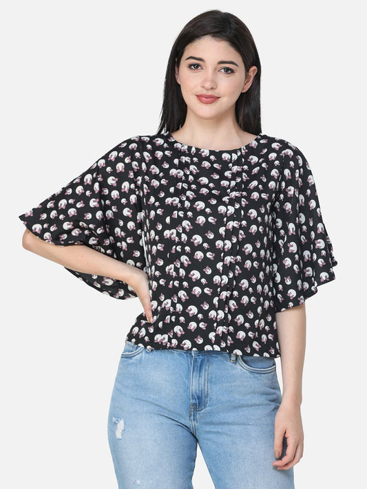 SCORPIUS PRINTED BLACK TOP