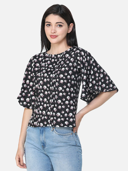 SCORPIUS PRINTED BLACK TOP