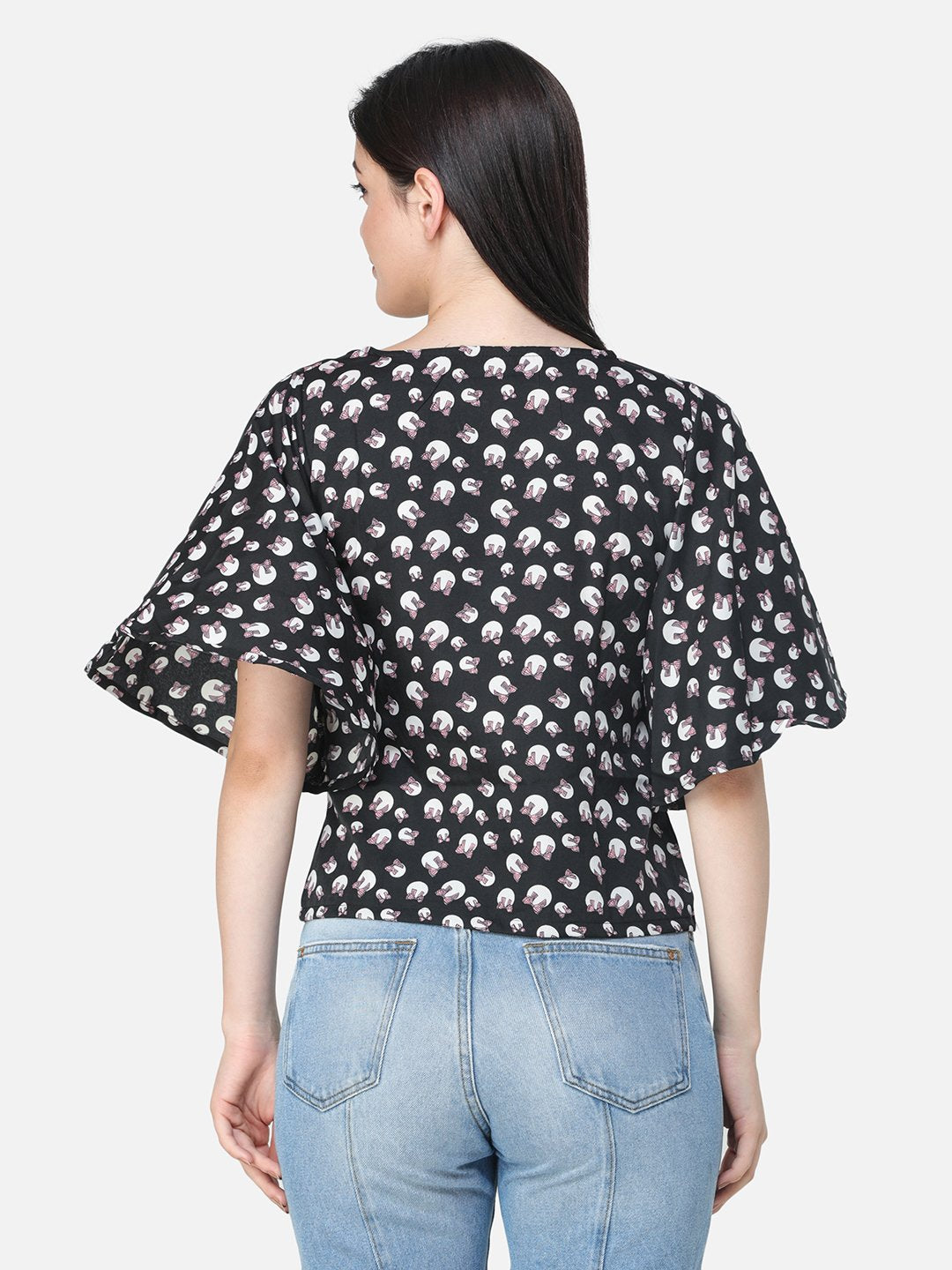 SCORPIUS PRINTED BLACK TOP