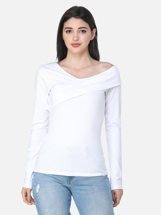 SCORPIUS SOLID WHITE TOP