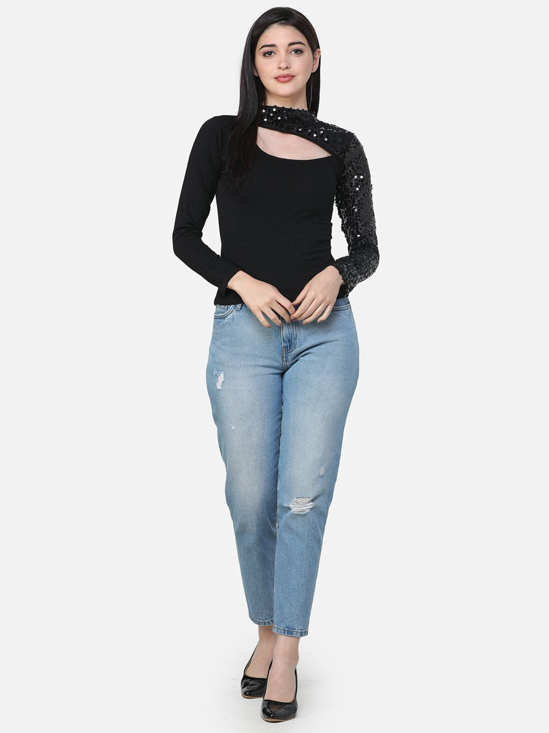 SCORPIUS SOLID BLACK TOP