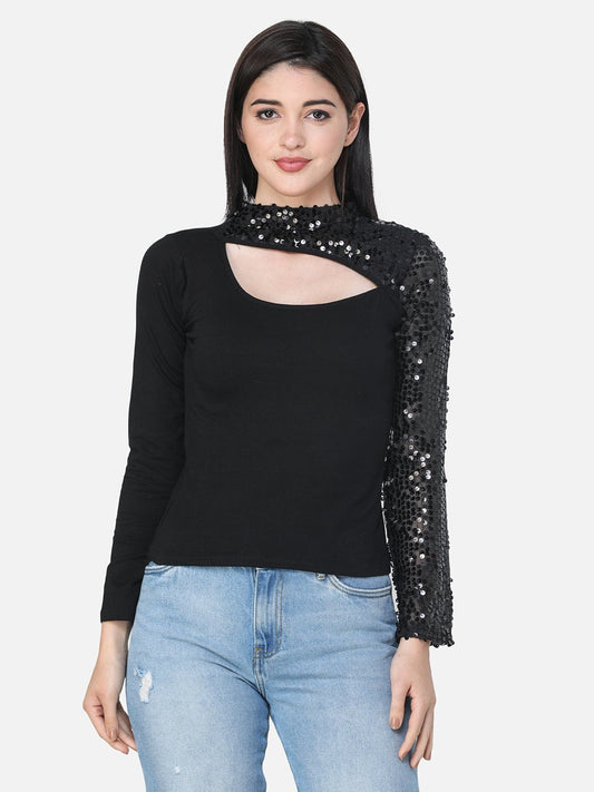 SCORPIUS SOLID BLACK TOP