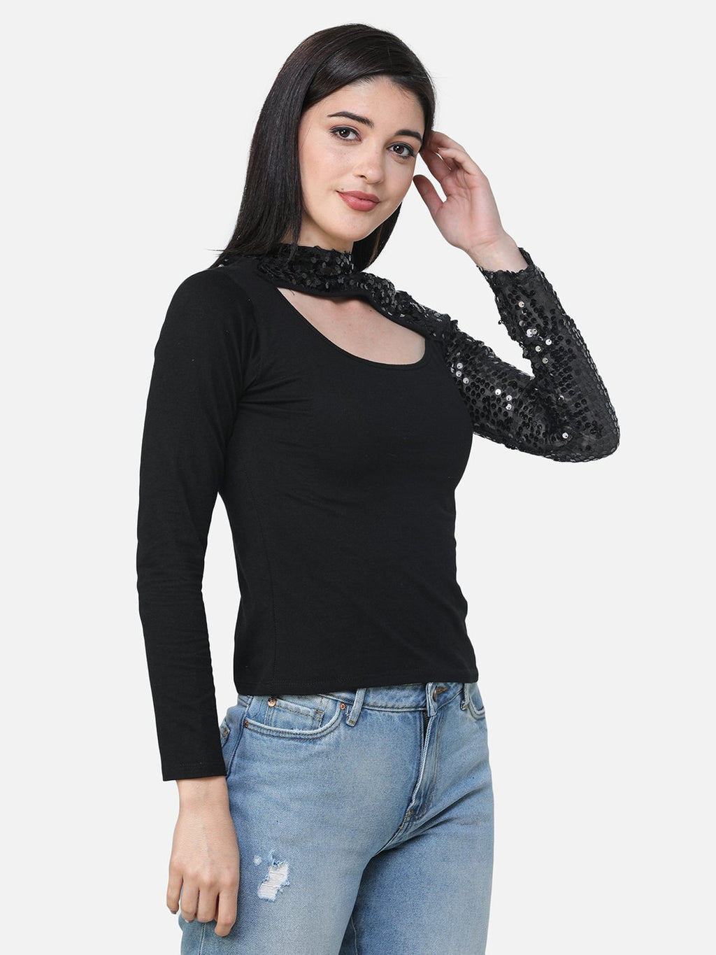 SCORPIUS SOLID BLACK TOP