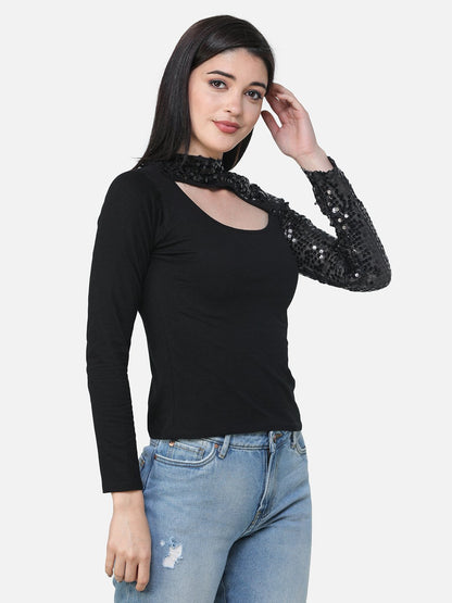 SCORPIUS SOLID BLACK TOP