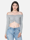 SCORPIUS SOLID GREY TOP