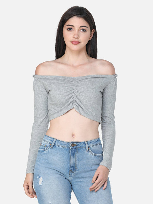 SCORPIUS SOLID GREY TOP