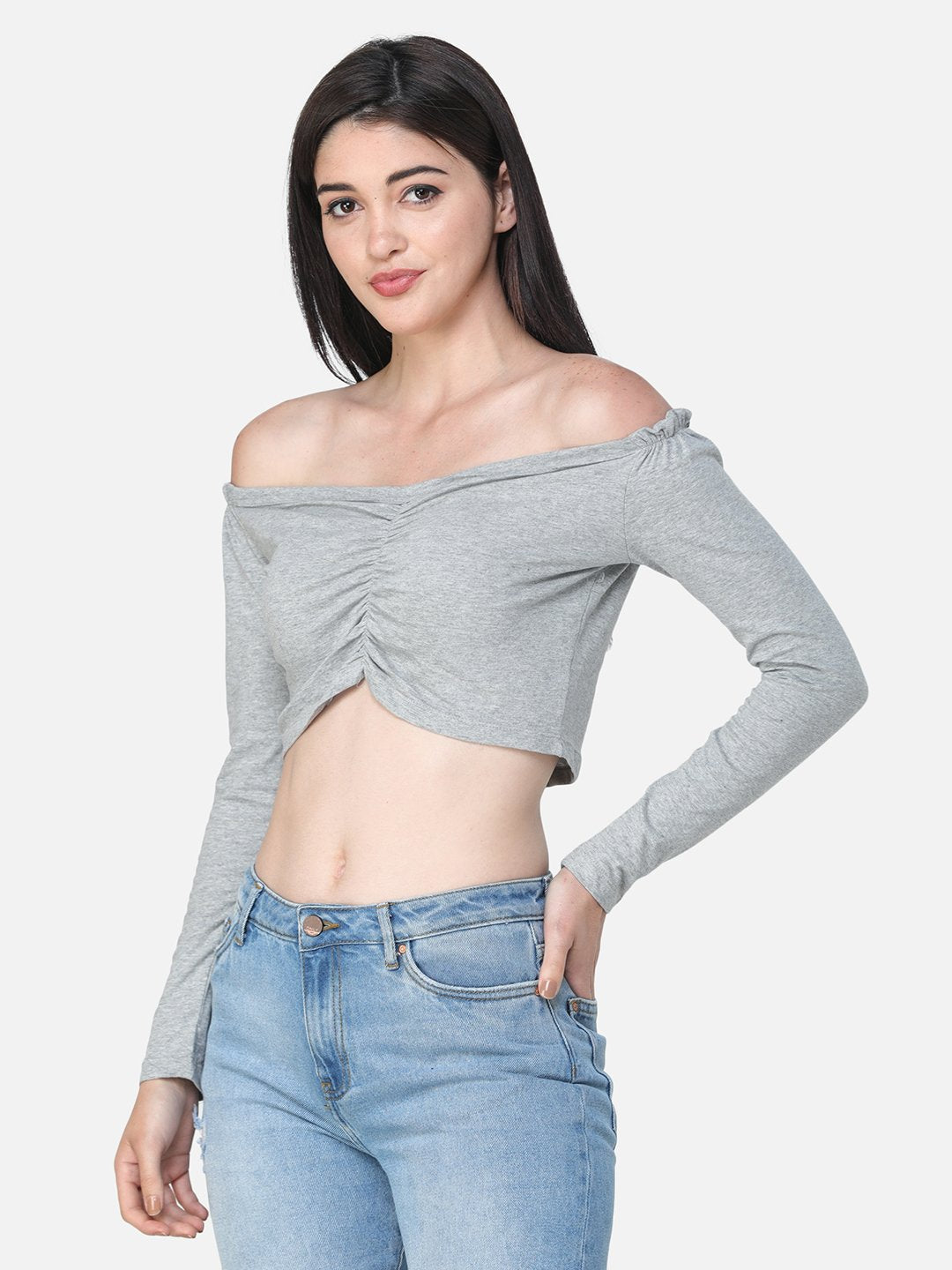 SCORPIUS SOLID GREY TOP