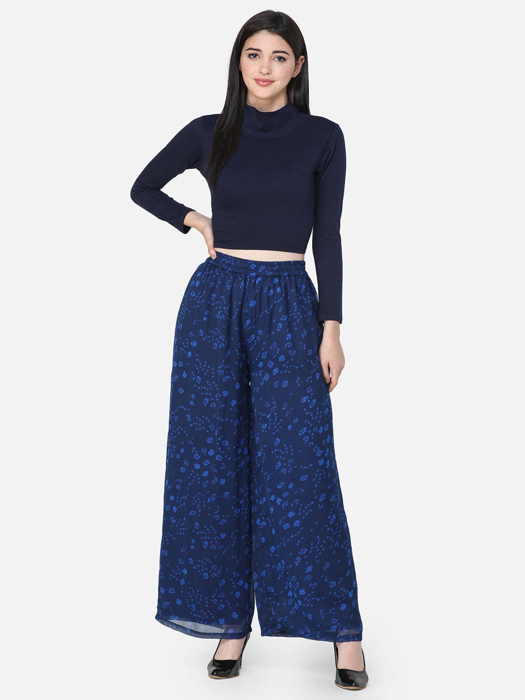 SCORPIUS SOLID NAVY TOP
