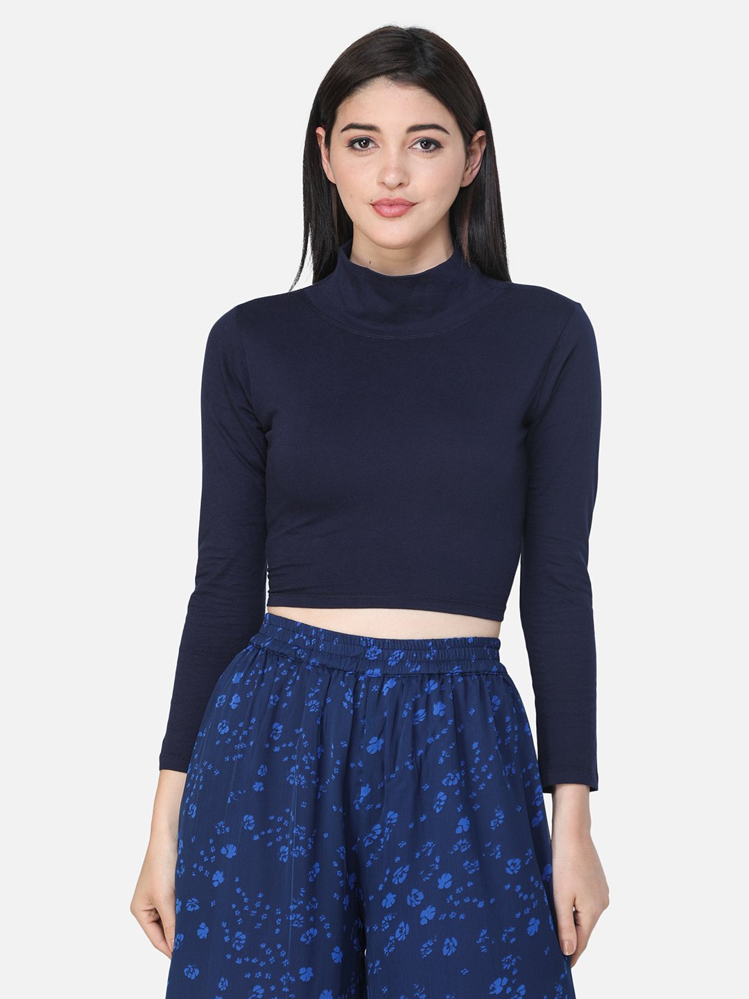 SCORPIUS SOLID NAVY TOP