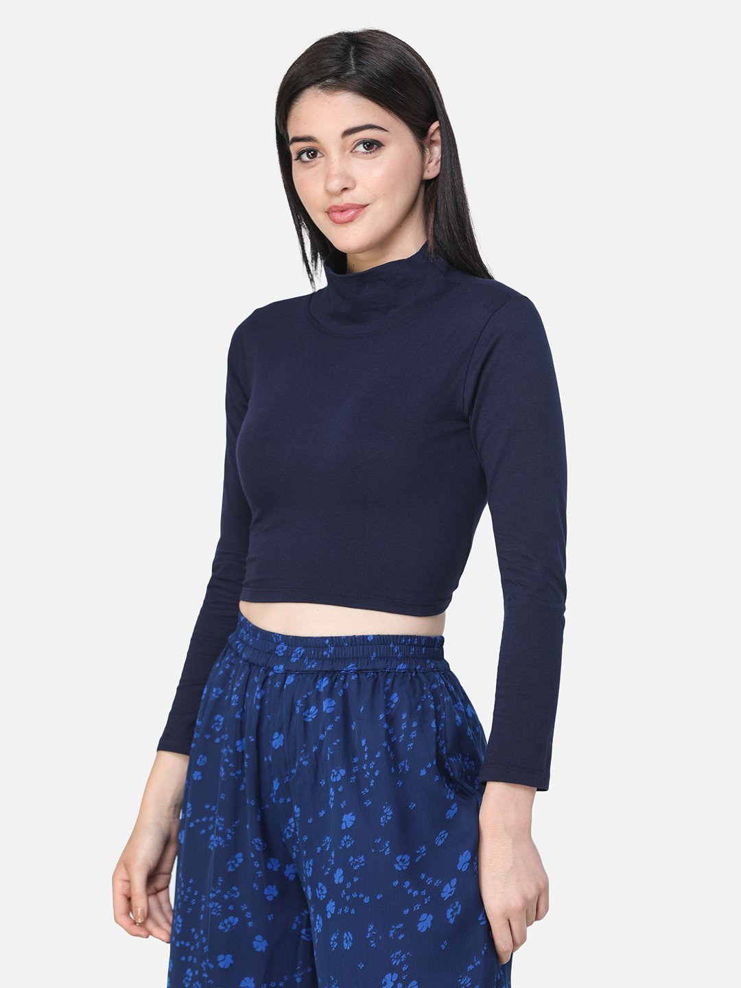 SCORPIUS SOLID NAVY TOP