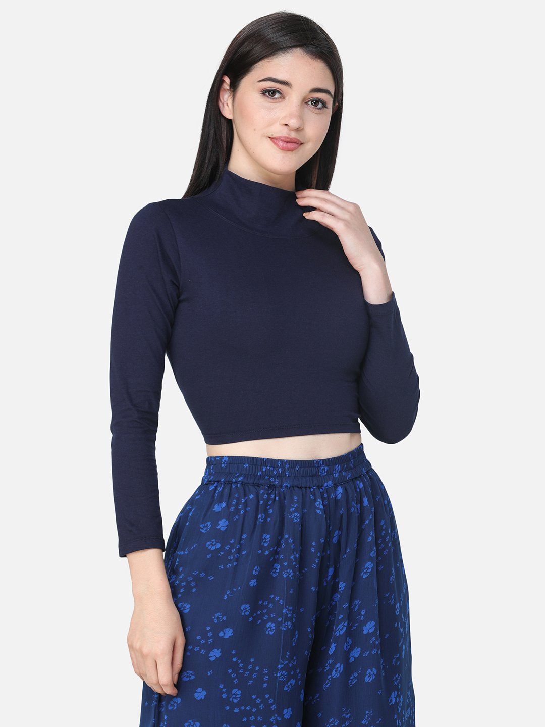 SCORPIUS SOLID NAVY TOP