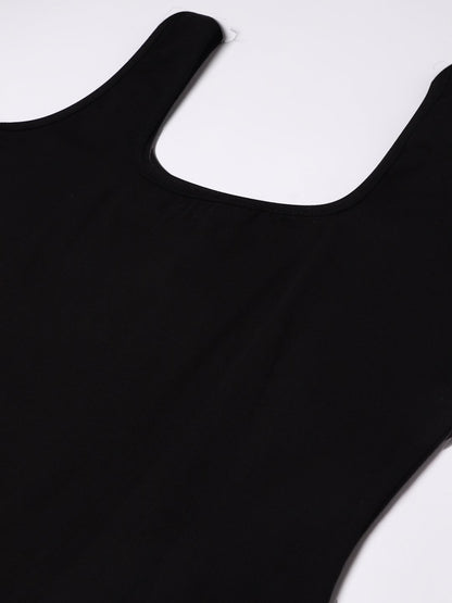 Solid Black Dress