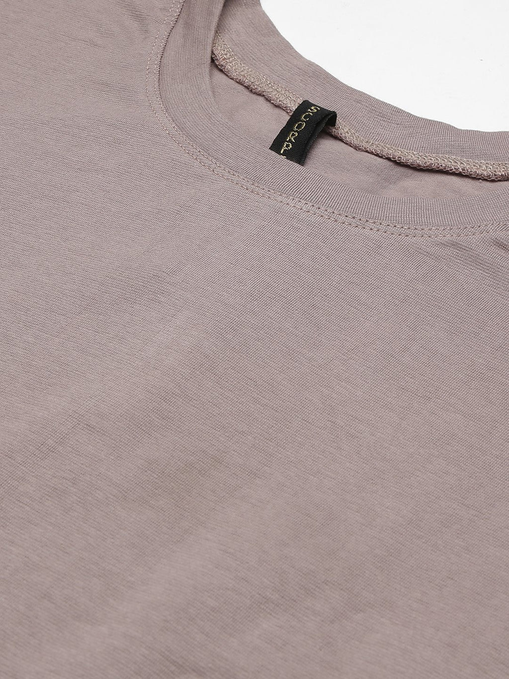 SCORPIUS Beige Loose Fit Tshirt
