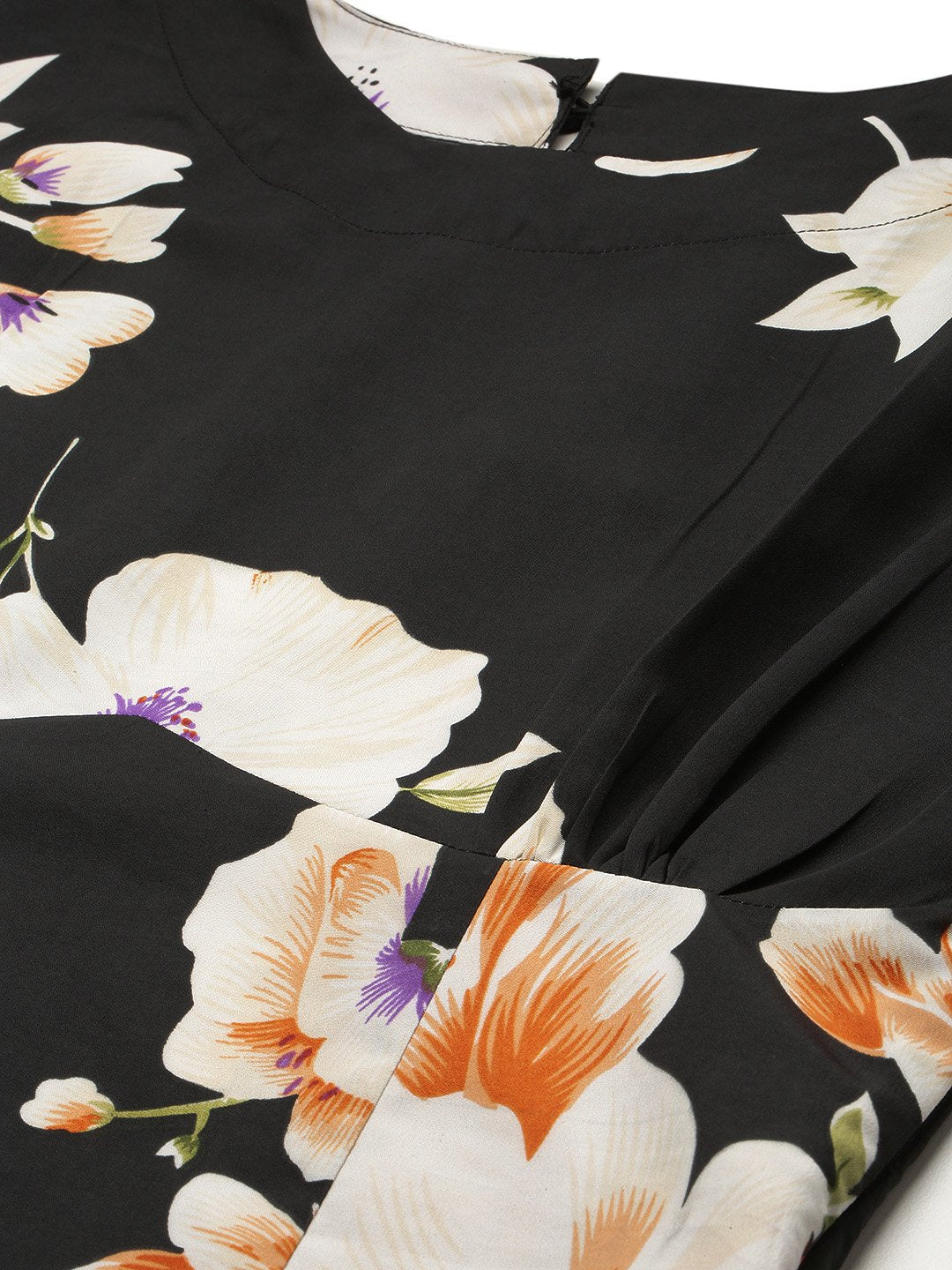 Black Floral Dress