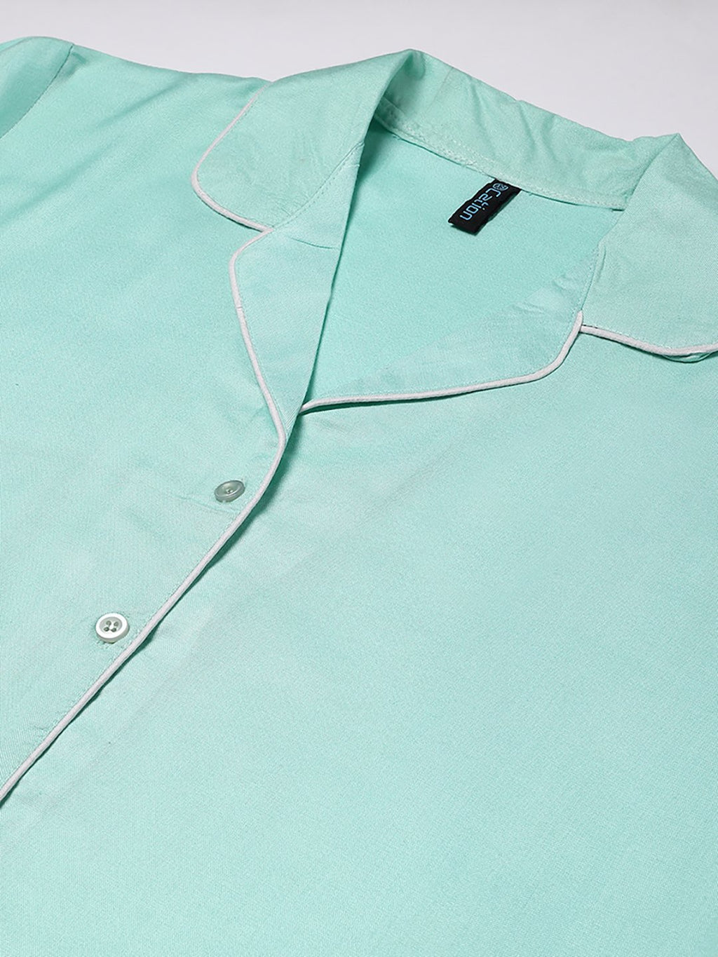 Cation Aqua Solid Night Suit